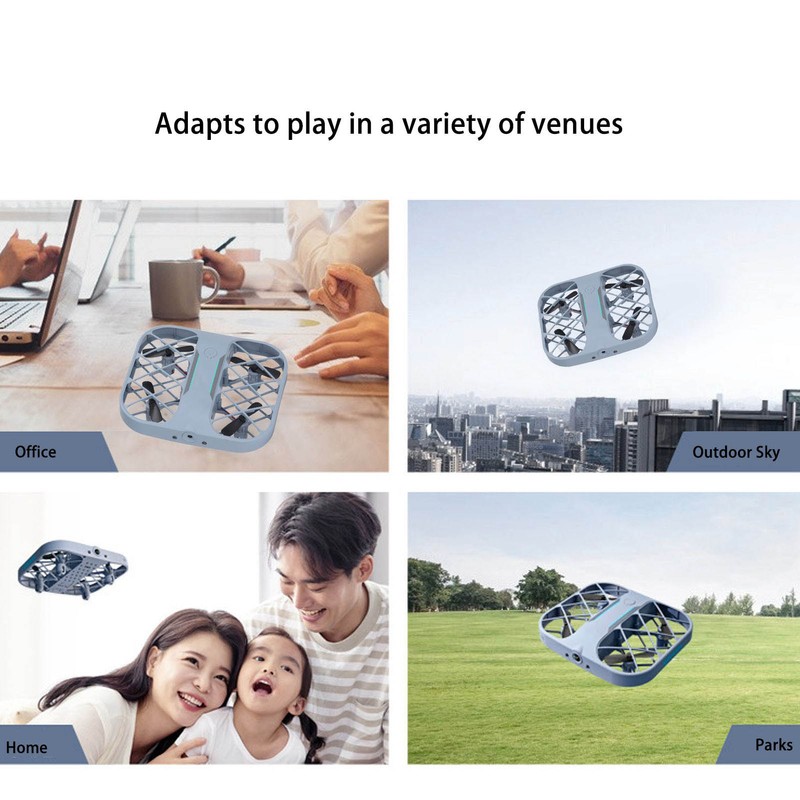 Grid Mini Portable 4 Axis Drone with HD 8K Camera