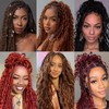 Human Braiding Hair 18 Inch 100g Chocolate Brown Deep Wave