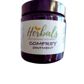 Herbalis Comfrey Knitbone Ointment Balm 200ml – Handmade Herbal Salve with Comfrey Leaf Infused Oil – Natural Skin Moisturiser – Traditional Use for Joint & Muscle Care – Made in the UK