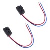 ECSiNG 2pcs Car Left Door Lock Micro Switch 3BD998785 Door