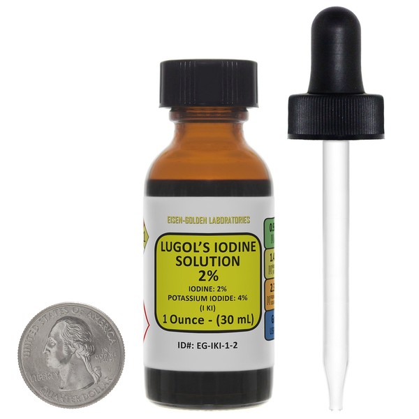 Lugol's Iodine / 2% Solution / 1 Oz in an