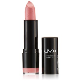 NYX PROFESSIONAL MAKEUP Lápiz labial redondo extra cremoso, leche de fresa (rosa perra)