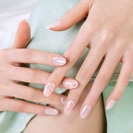 M-Dessing Diva Dancing Blossom Shape Nail 3-piece set / M데싱디바 댄싱 블로썸 쉐잎 네일 3종세트