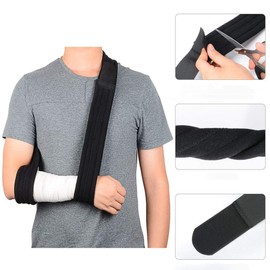 Sling Shoulder Support Arm Sling Exquisite Design Breathable Adjustable Length 175cm Width 6cm Foam Hook & Loop Material Average Size