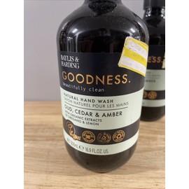 Baylis & Harding 2 Pck Baylis & Harding Goodness Oud Cedar & Amber Natural Liquid Hand Soap 500ml