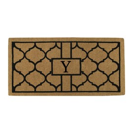 Calloway Mills 180083672Y Pantera 3' X 6' Extra-Thick Monogrammed Doormat (Letter Y)