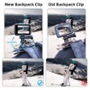 SUREWO 360° Rotating Backpack Mount Quick Clip Mount Compatible with