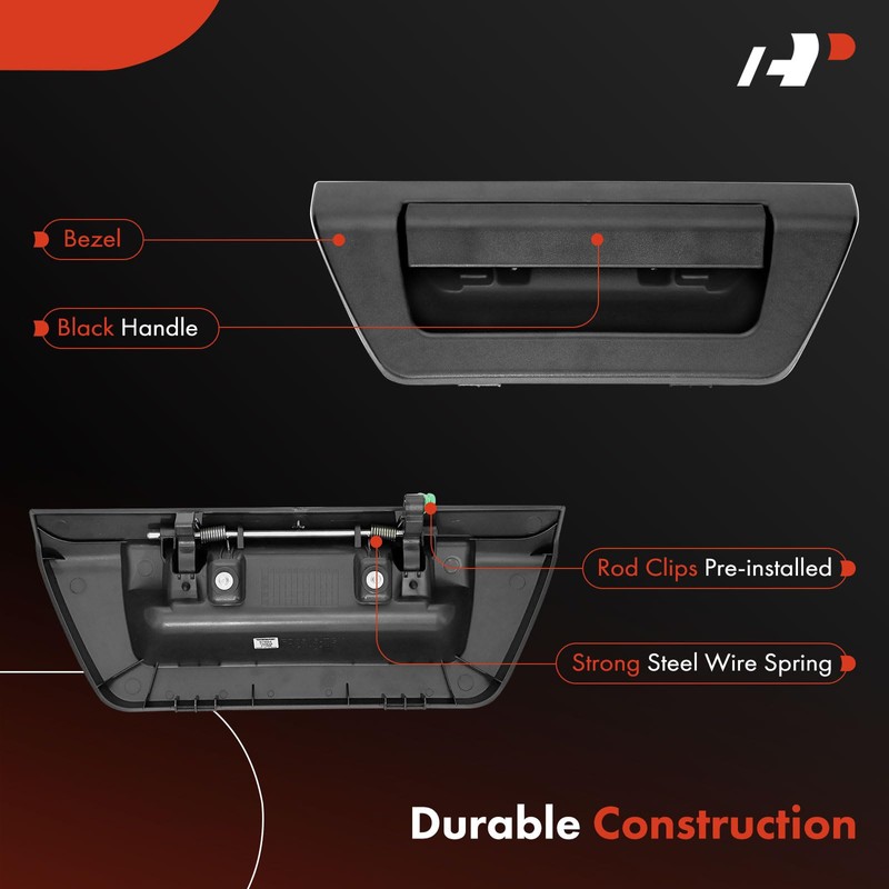 A-Premium Tailgate Handle Liftgate Latch Handle Compatible with Ford F-150