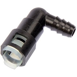 Dorman 800-086 Fuel Line Quick Connector That Adapts 3/8 In. Steel To 3/8 In. Nylon Tubing, 2 Pack Universal Fit