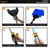 Iweshal 8ft V Shaped Board Corner Protector, with Adjustable Extension