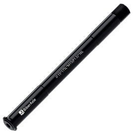 BiberAxle 15 mm Thru Axles for Bicycle Forks and Rear Bicycle Frame, Mountain Bike and Road Bikes, Aluminium Alloy Hub Adapter Axle (Thread Pitch: 1.5 mm/Length: 175 mm)