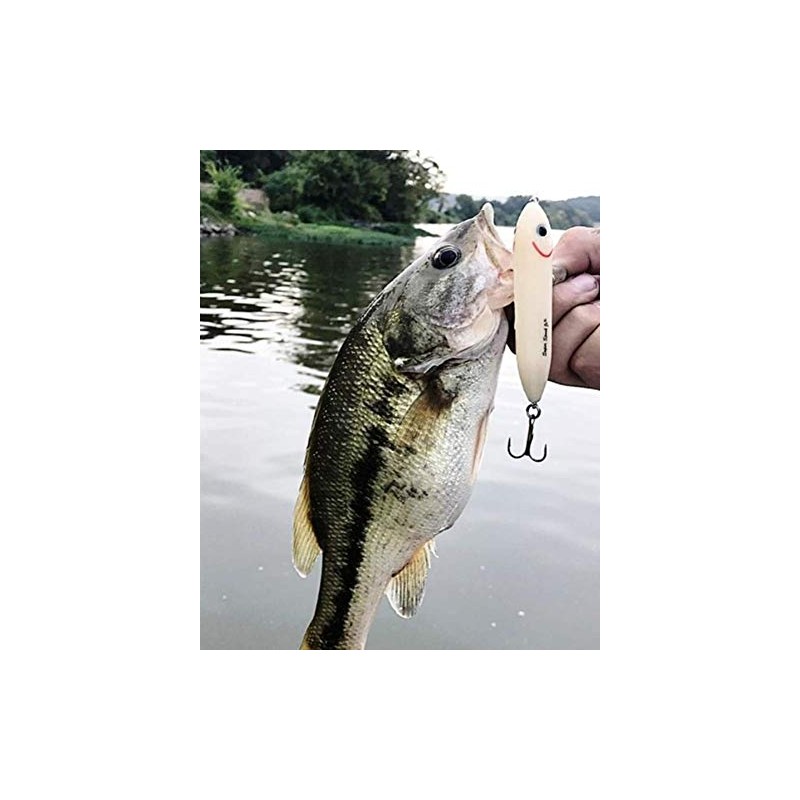 Heddon Lures X923620 Super Spook Junior Fishing Lures, Chartreuse, 3