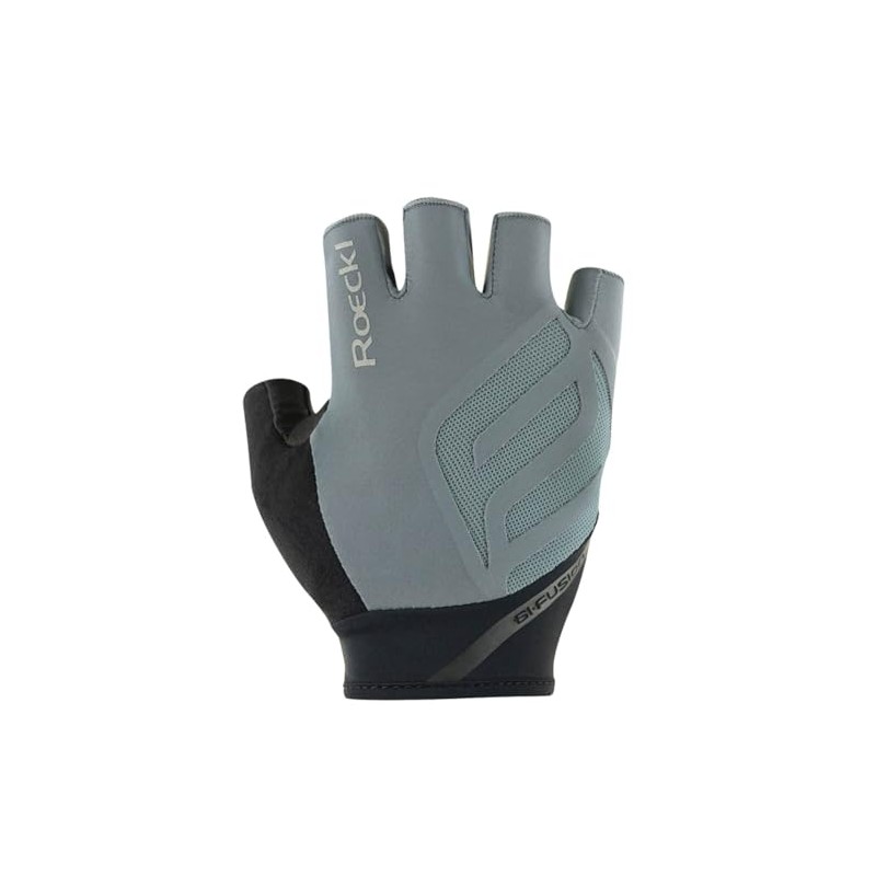 Roeckl Sports Iton 2 Cycling Gloves Short Grey 2025: Size: