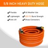 DayisTools Hybrid Garden Hose 3 ft, Strong Flexible Water Hose