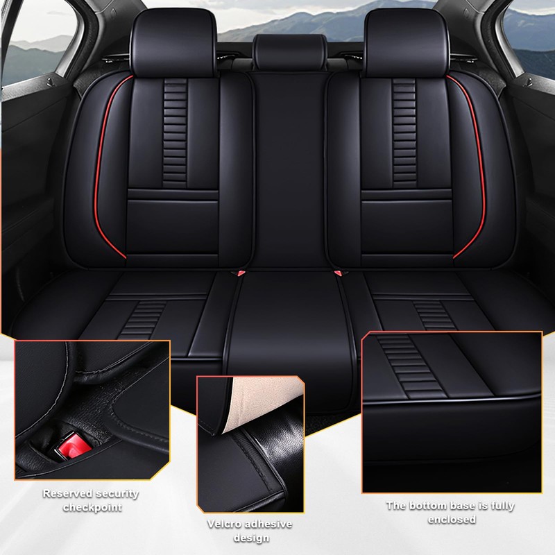 Niscarda Full Set Car Seat Covers for Ford F150 Raptor