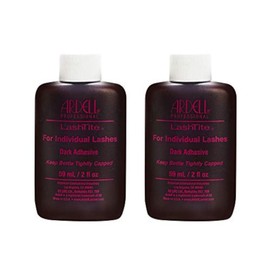 Ardell LashTite Lash Adhesive Dark for Individual Lashes, 2 oz x 2 pack