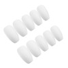 Healvian 24 Pack Ballet Style Fake Nails Matte Nail Tips
