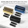 Foil & Cutter Replacement Compatible with BaBylissPRO FXONE, Black, 2