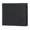 Oxmox Leather Wallet RFID Protect, Lizard Embossed Black, Classic