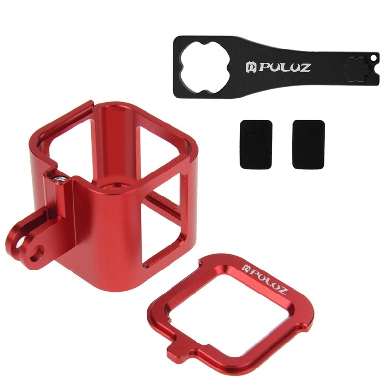 PULUZ® Shockproof Housing Shell Case CNC Aluminum Alloy Protective Cage