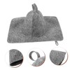 VICASKY 1 Set Comfortable Sauna Hat Set of Water Absorbent