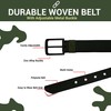 Trimming Shop Single Grommet Polyester Belt, 125cm (49.2”) Rivet Eyelet