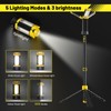 LHOTSE Rechargeable Camping Light with Stand, 83" Tall Portable 3000
