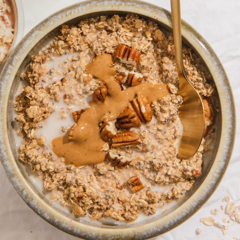 Purely Elizabeth Collagen Oatmeal, Vanilla Pecan, Made with Organic Oats,