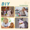 CA&T Cat Ball Toy Launcher Gun33pcs Cat Toys for Indoor