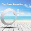MroMax Fit 2.95" Outer Diameter Flange Water Pipe Cover Decoration