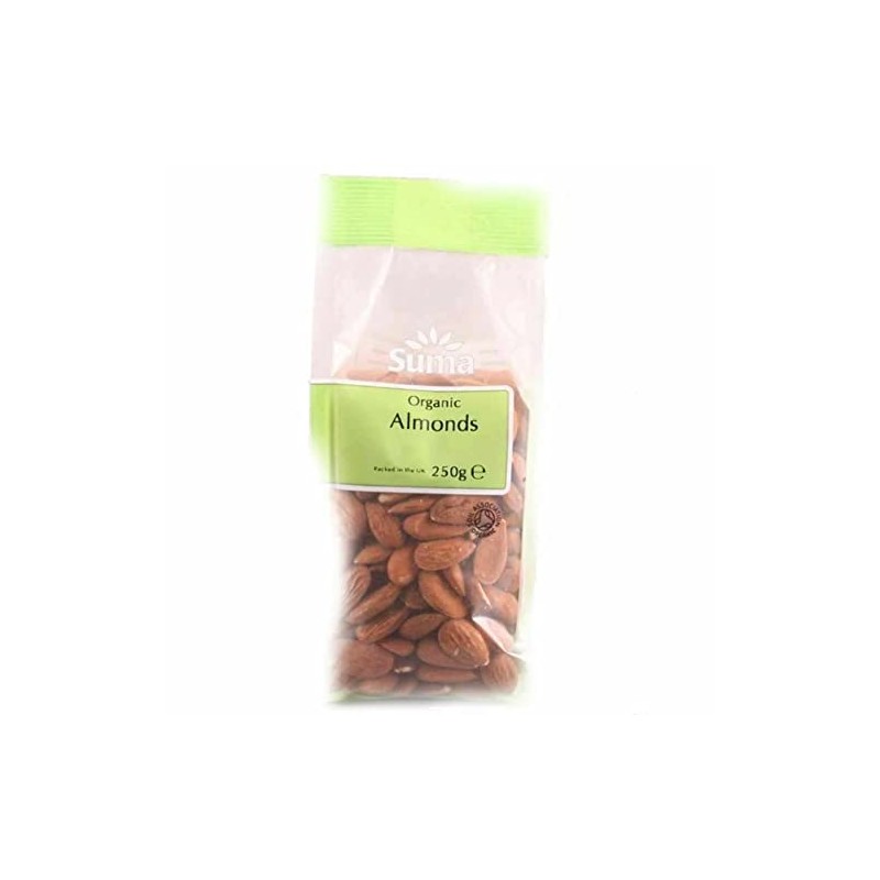 Suma Prepacks - Organic Pp Almonds 250G (250G) Gluten Free