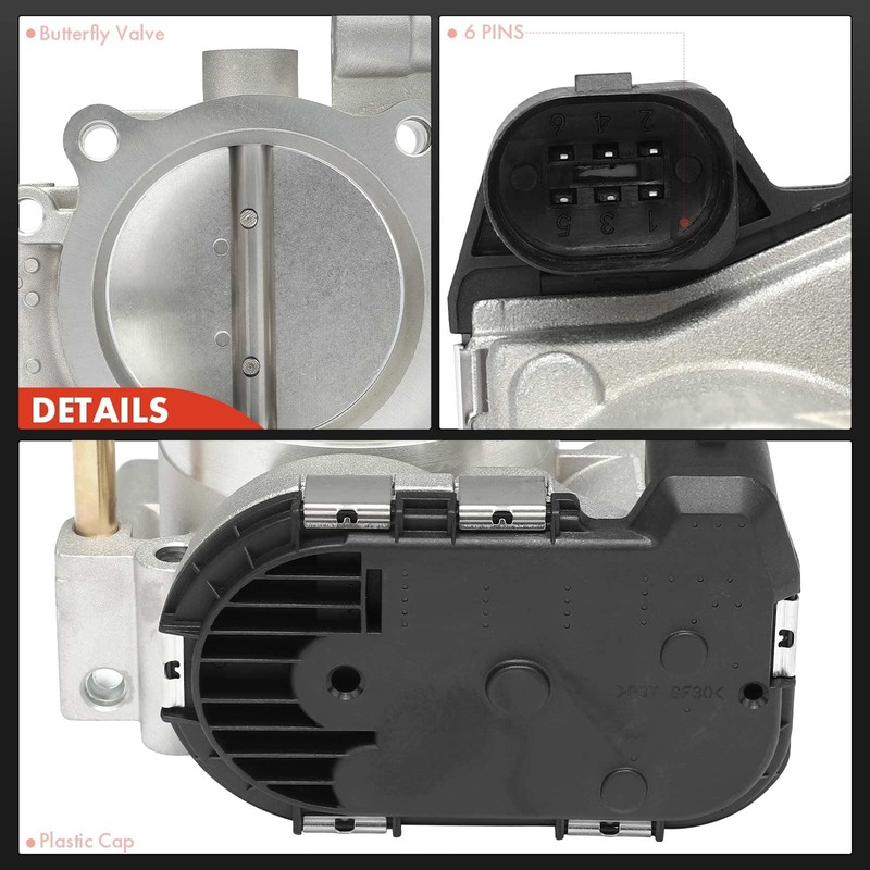 A-Premium Electronic Throttle Body Assembly Compatible with Volkswagen Jetta 2002-2004,