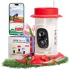 HIXX Smart Hummingbird Feeder with Camera Solar Powered, with Ant