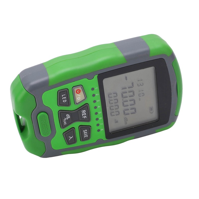 Optical Fiber Power Meter ‑70~+10dbm Digital Display Optic Cable Tester