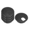 YOKIVE 5 Pcs Desk Cable Hole Cover, Cord Through Raceway