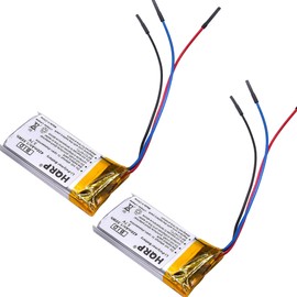 HQRP 2-Pack Battery Compatible with JBL GO Portable Wireless Bluetooth Speaker GSP072035 JBLGOBLK JBL-GO-FF