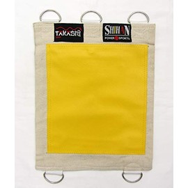 1 Sections Rexion (YELLOW) Rezā LEATHER Wing Chun Canvas Wall Striking Bag