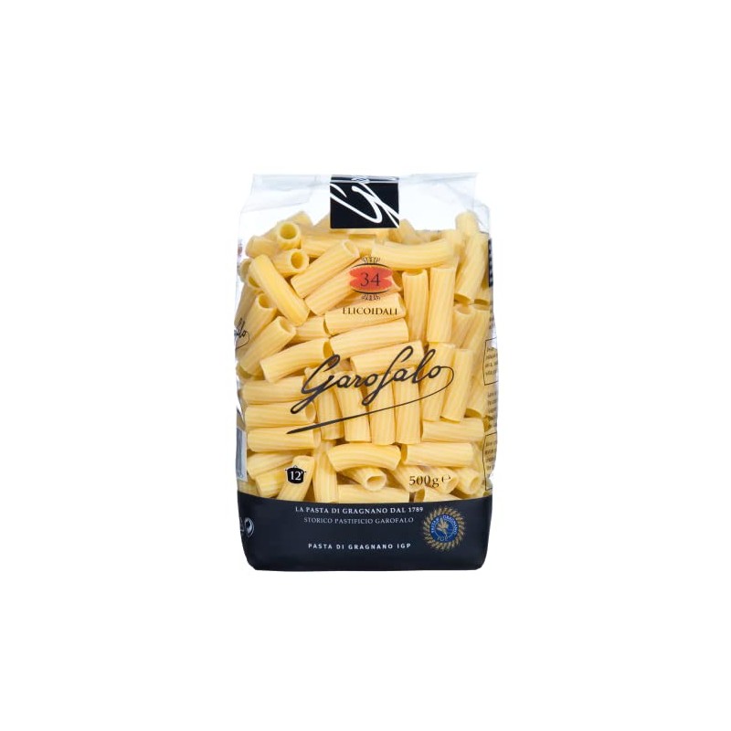 Pasta Garofalo Elicoidali Bronzo #34, 500 Grams