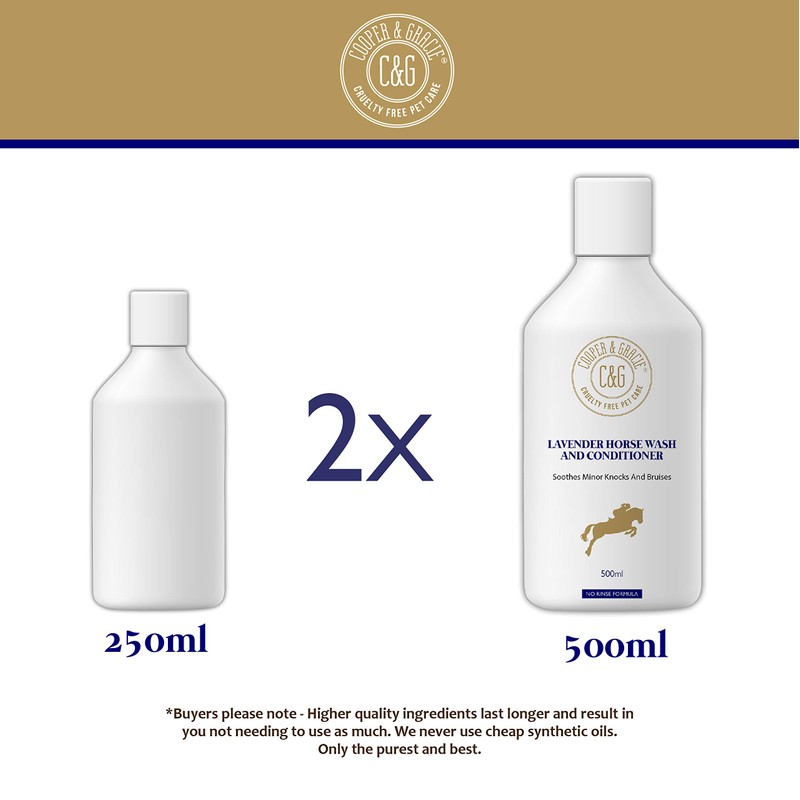 C&G Pets | Lavender Horse Wash and Conditioner | Soothes