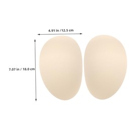 Gatuida 1 Pair Reusable Breathable Hip Pads for Women Soft Comfortable Cushion for Everyday Use Special Occasions Instant Enhancement Ergonomic Design for Stunning Curves
