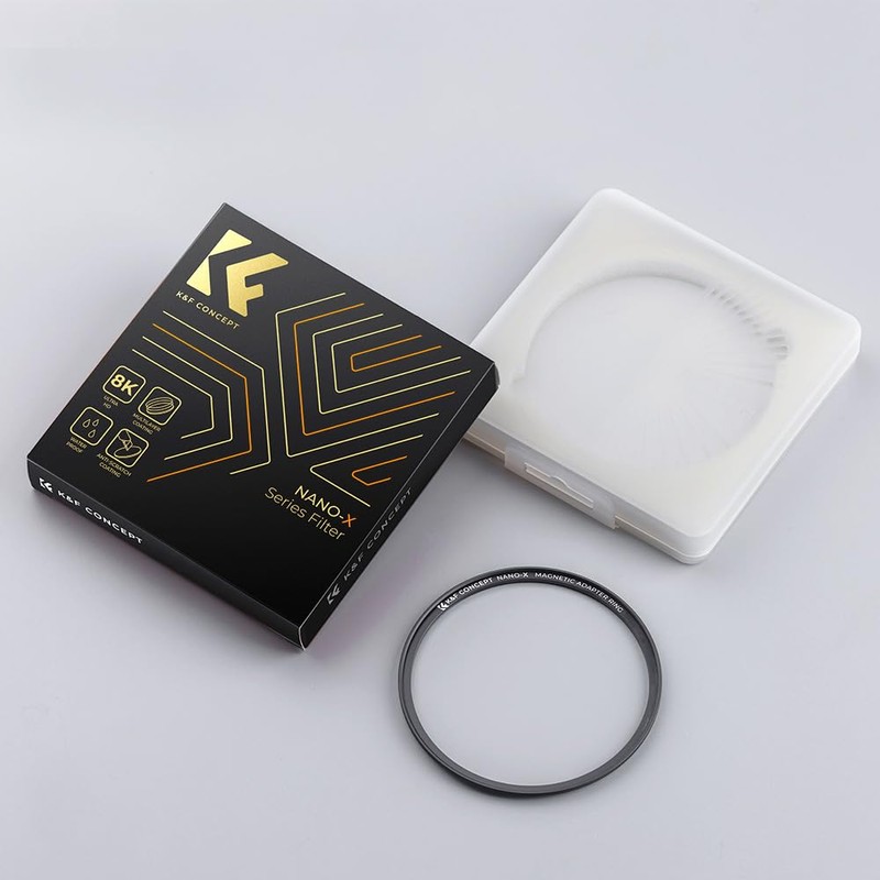 K&F Concept 77mm Empty Magnetic Base Ring (Works ONLY with