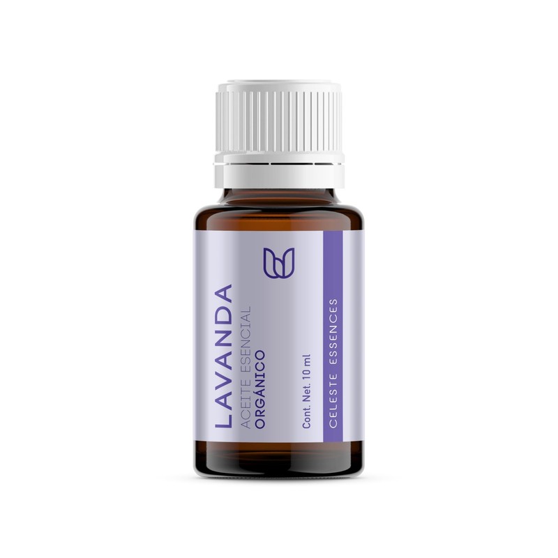 Aceite Esencial de Lavanda Celeste Essences, 10 Mililitros, Aromaterapia, Difusor,