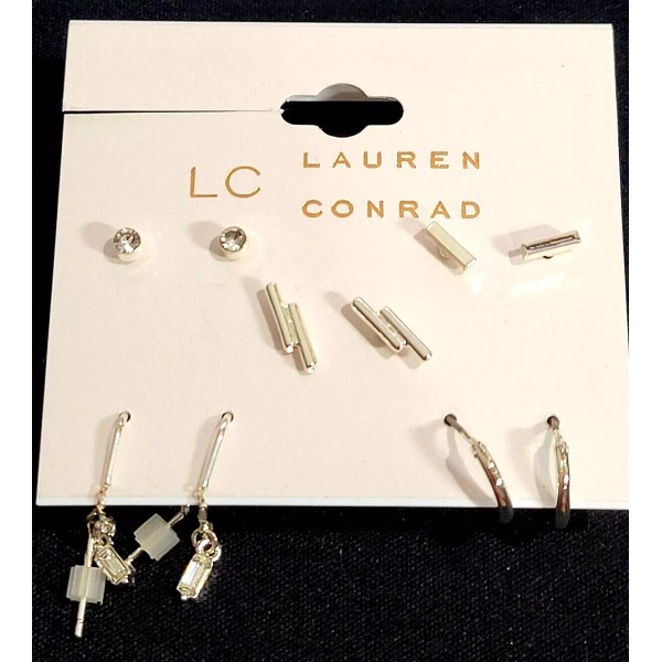 LC Lauren Conrad NEW KOHL'S LC LAUREN CONRAD CRYSTAL SILVER