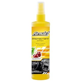 Formula 1 Cherry Scented Car Interior Protectant - Car Interior Cleaner, Protect & Freshen - Interior Car Cleaner - Long-Lasting Cherry Car Freshener