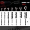 ASNOMY 7Pcs Wire Bore Brush for Drill,5/16"-1” Stainless Steel Copper