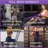 Set of 2 Pull Up Assist Bands – Purple and