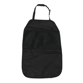 DFsucces Seat Cover, Car Seat Cover, Protective Mat, Kick Guard, Anti-Slip, Seat Protection, Easy Installation(Black-A)