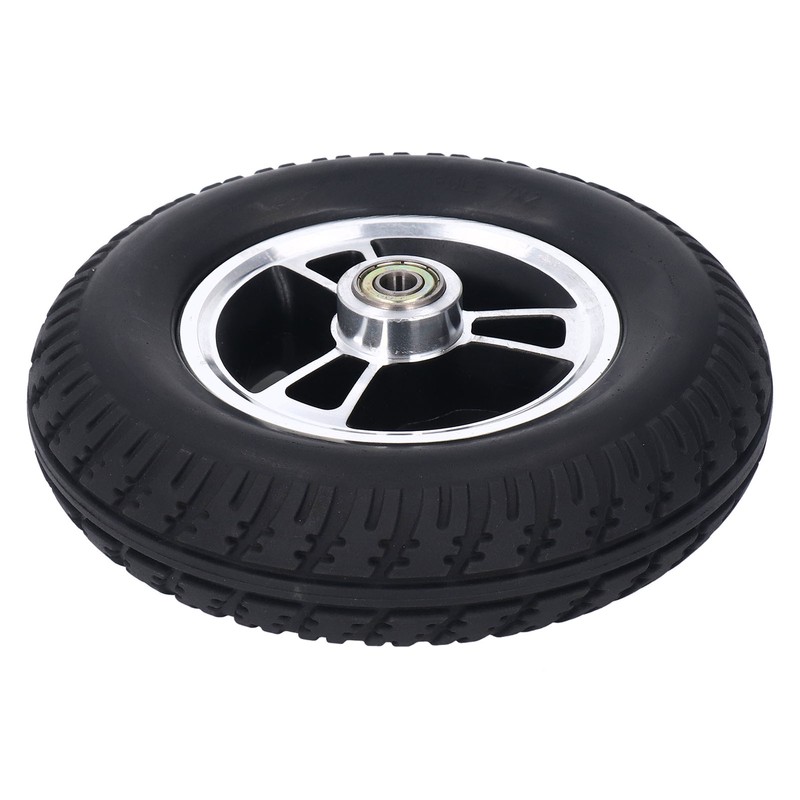 Wheelchair Wheel PU Wheel Alloy Steel Hub Anti Skid Walker