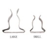 COC-LF 4 Pieces Boat Hook Holder Stainless Steel Spring Clamp
