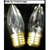 Set of 2 Touch Light Bulbs for OK Lighting 14 Inch Touch Lamps